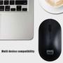 Imagem de Roda de rolagem de 3 botões Mini Stylish Wireless Optical 2.4g Ergonômico 1600dpi Mouse