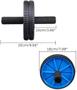 Imagem de Roda para Exercícios Abdominais Lombar Ombros Treino Em Casa Academia Fitness
