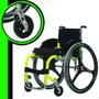 Imagem de Roda Soft Roll Colorida Aro 5 Para Cadeira De Rodas