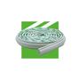 Imagem de Rodameio de EVA Flexível Verde Autocolante 2,3cm x 1cm RM106 15m Meu Rodapé Oficial