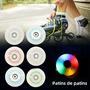 Imagem de Rodas de Patins Inline com Luzes LED - 90A - 80mm, 76mm, 72mm e 68mm