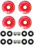 Imagem de Rodas de Skate FREEDERE 52mm 90A (Vermelhas) - Kit com 4 Unidades