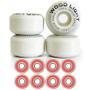 Imagem de Rodas de Skate Wood Light 52mm Street Com Rolamentos Abec 11