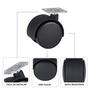 Imagem de Rodinha Para Móveis Kit 4 Rodízios 50 Mm Com Parafusos