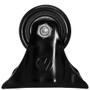 Imagem de Rodízio PVC Preto 1.5/8" 41mm Fixo - A09410-F - Ajax