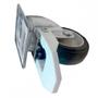Imagem de Rodizio Rodiline Base.Giratoria 210 Np-2'' Com Freio