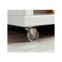 Imagem de Rodizio Silicone (Gel) 35Mm Fix Chapa Plana 42 X 42 Com Freio (Kit Com 4 Unidades)