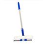 Imagem de RODO COMBINADO LIMPA VIDROS 35CM COM CABO BRALIMPIA Cor:Azul