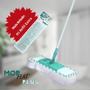 Imagem de Rodo Esfregão Mop Flat Plus 360 Microfibra + 1 Refil Extra