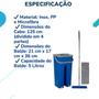 Imagem de Rodo Flat Mop E Balde Lava E Seca Com 2 Refil Sortido