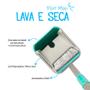 Imagem de Rodo Flat Mop E Balde Lava E Seca Profissional Com 1 Refil