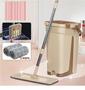 Imagem de Rodo Flat Mop E Balde Lava E Seca Profissional Com 2 Refil