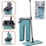 Imagem de Rodo Flat Mop E Balde Lava E Seca Profissional Com 2 Refis