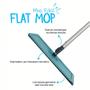 Imagem de Rodo Flat Mop E Balde Lava E Seca Profissional Com 2 Refis