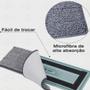 Imagem de Rodo Flat Mop E Balde Lava E Seca Rapido Profissional Com 2 Refil