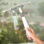 Imagem de Rodo limpa vidros com spray mop limpador borrifador janelas box sacadas rodinho 2 em 1 limpa e seca