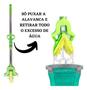 Imagem de Rodo Mágico Dobravel Mop Esfregão Limpeza Fácil Lava E Seca
