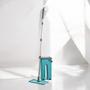 Imagem de Rodo Mágico Flat Mop E Balde Lava E Seca Profissional Com 2 Refil