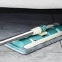 Imagem de Rodo Mop Com Pano De Chão Microfibra 2 Refil Cabo Telescópio Garra