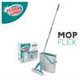 Imagem de Rodo Mop Flex Com Balde Lava, Limpa E Seca Flash Limp