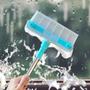 Imagem de Rodo mop limpa vidros kit limpador janelas portas profissional com acessorios sacada micro fibra