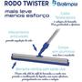 Imagem de Rodo Twister Bralimpia 45cm Com Cabo Extensível Até 1,40m
