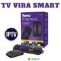 Imagem de Roku express sua tv vira smart 2023