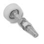 Imagem de Roldana Guia Nylon Jocec Com Rosca+Rolamento 17X44 60101 - Kit C/2