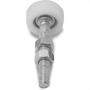 Imagem de Roldana Guia Nylon Jocec Com Rosca+Rolamento 17X44 60101 - Kit C/2