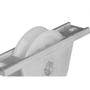 Imagem de Roldana Nylon Jocec ''V'' Com Suporte Aberto Em Aluminio 60Mm A10101