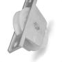 Imagem de Roldana Nylon Jocec ''V'' Com Suporte Aberto Em Aluminio 60Mm A10101