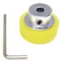 Imagem de Roldana para Encoder 100mm - Furo 6mm - Polipropileno