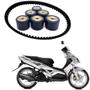 Imagem de Rolete embreagem + correia yamaha neo 115 2005 2006 2007 2008 2009 2010 2011 2013.