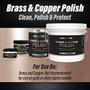 Imagem de Rolite Brass and Copper Polish - Creme de Polimento Instantâneo e Remoção de Manchas, Limpador de Metal e Iluminador para Antiguidades, Panelas, Joias e Mais, 4,5 Onças, Pacote de 2 - RBCP45z2PK