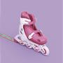 Imagem de Roller Infantil Rosa Tamanho M 34-37 Mor