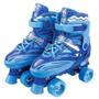 Imagem de Roller skate patins ajustavel azul 34-37 rl-02a