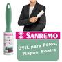 Imagem de Rolo Adesivo Tira Pelo Roupas Tecido com 50 Folhas Sanremo - GNA