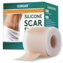 Imagem de Rolo de Fita de Silicone para Cicatrizes - 1,6cm x 1,5m - Grau Médico