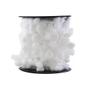 Imagem de Rolo De Fita Pompom Grelot 7Mm Branco Com 10 Metros