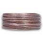 Imagem de Rolo Fio Cabo Som Automotivo Paralelo 100m 100 Metros 100% Cobre Lilás Cristal 2x12awg 2,5mm