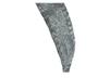 Imagem de Rolo Fita Tnt Metal Com Fio Prata 40Mm Com 24,75 Mts.