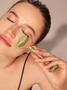 Imagem de Rolo Massageador Pedra De Jade Original Rolinho Facial Relaxante Facial Anti Rugas Anti Estesse