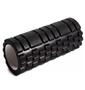 Imagem de Rolo Massagem Liberação Miofascial Foam Roller Soltura Yoga Pilates - Preto