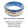 Imagem de Rolo Paralelo Cabo Auto Flex 1x0,50mm Azul Fio Remoto Cabinho Para Som Automotivo Alto Falantes 100 Metros