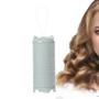 Imagem de Rolos de cabelo Curlers Elétricos Mini Rolos Aquecidos Portátil USB Curling Roller Rolo de Cabelo Bangs Hair Styling Tool Set Home Use Rolos de cabelo (verde)