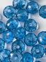 Imagem de Rondela Cristal Acrílico/ Azul Transparente 8mm aprox.2000 peças 500g