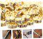 Imagem de Rondela Rondelle de Strass Dourado 6mm com 2000 unidades