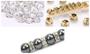 Imagem de Rondela Rondelle de Strass Dourado 6mm com 2000 unidades