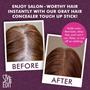 Imagem de Root Touch Up Stick STYLE EDIT para Cabelos Pretos - Pacote com 2 Unidades (3ml cada)
