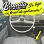 Imagem de Roseta Manopla Botão Do Ar Quente Cor Preta Gravação Branca Modelo Alemão VW Fusca Kombi Karmann Ghi